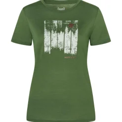 super.natural - Women's Wonder Wald Tee - Merinoshirt