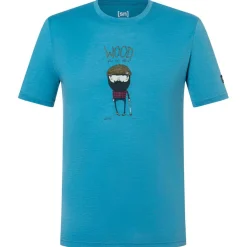 super.natural - Wood Crafti Tee - Merinoshirt