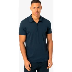 super.natural - Zip Polo - Merinoshirt