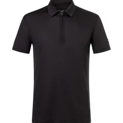 super.natural - Zip Polo - Merinoshirt