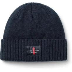 The Mountain Studio - Cashmere Mix Cross Logo Beanie - Mütze