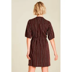 Tranquillo - Women's Blusenkleid in Leinenoptik - Kleid