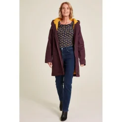 Tranquillo - Women's Gefütterte Jacke aus Twill Pocket - Mantel