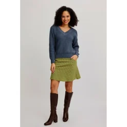 Tranquillo - Women's Gestrickter Rock im Retro-Look - Rock