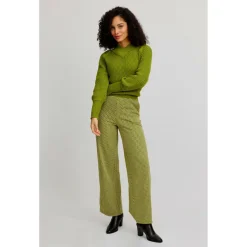 Tranquillo - Women's Gestrickte Hose im Retro-Look - Freizeithose