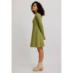 Tranquillo - Women's Gestricktes Swing-Kleid im Retro-Look - Kleid