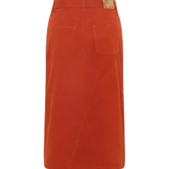 Tranquillo - Women's Langer Rock mit Schlitz - Rock