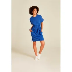 Tranquillo - Women's Minikleid aus Ajour-Jersey - Kleid