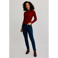 Tranquillo - Women's Seidiges EcoVero-Shirt Round Neck - Longsleeve