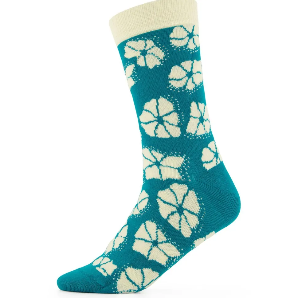 Tranquillo - Women's Socken Bay Flower - Multifunktionssocken