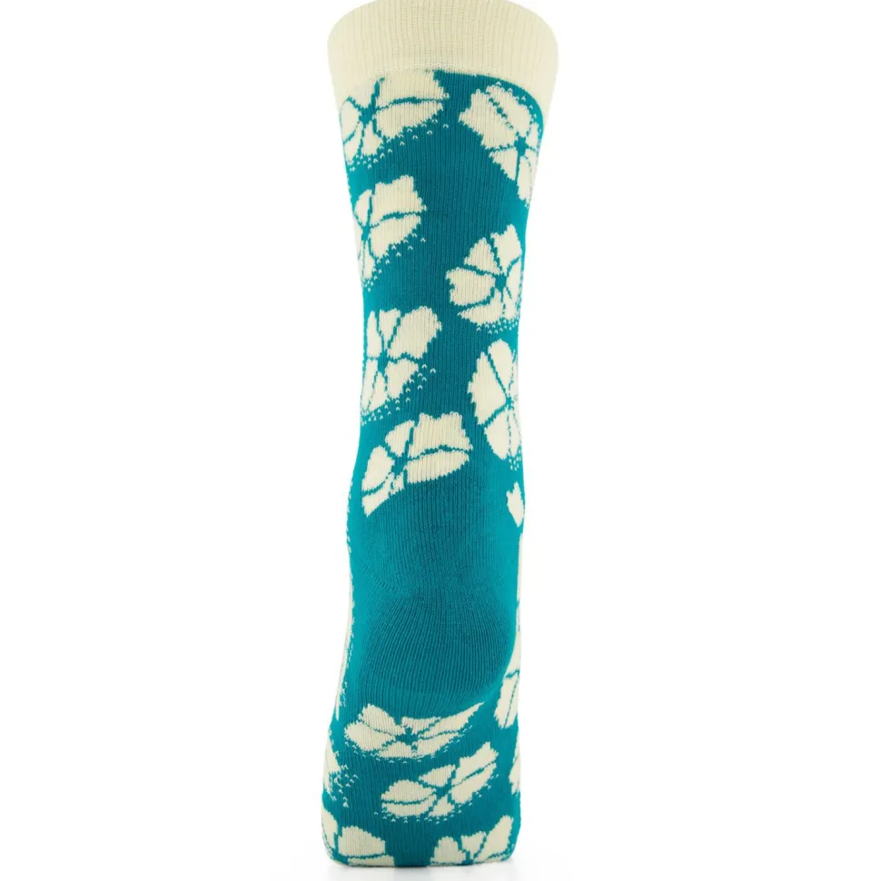 Tranquillo - Women's Socken Bay Flower - Multifunktionssocken