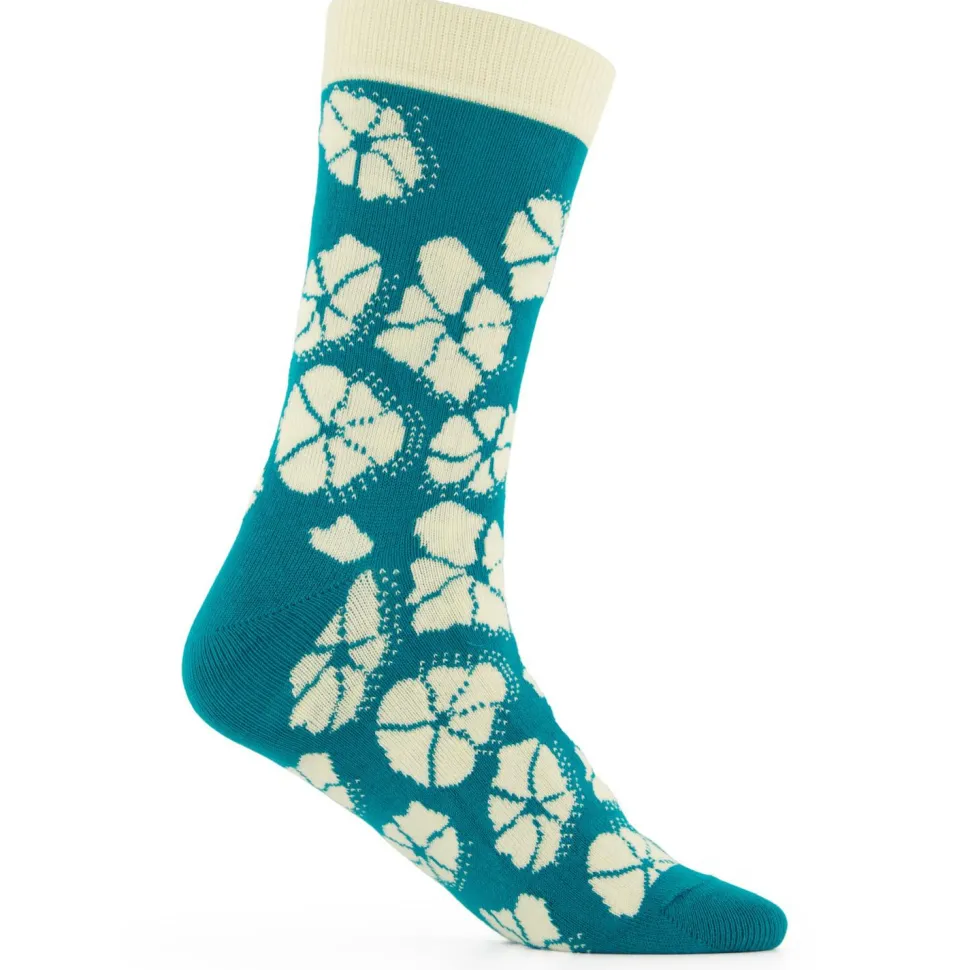 Tranquillo - Women's Socken Bay Flower - Multifunktionssocken