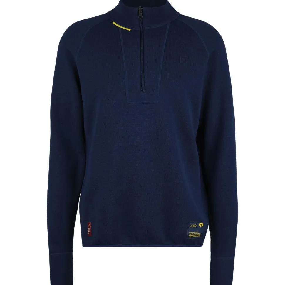 Transhumance - Pullover Mit Zip - Merinopullover