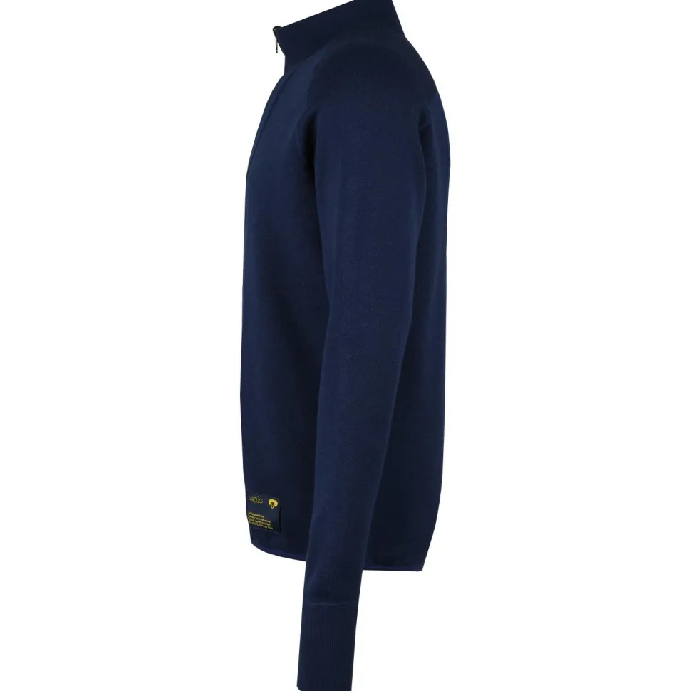 Transhumance - Pullover Mit Zip - Merinopullover