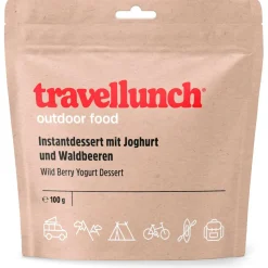 Travellunch - Joghurt - Dessert mit Waldbeeren