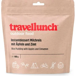 Travellunch - Milchreis mit Apfel und Zimt