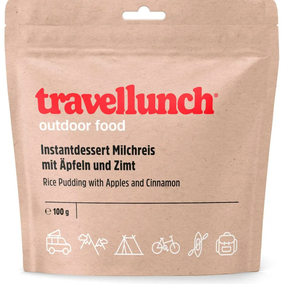 Travellunch - Milchreis mit Apfel und Zimt