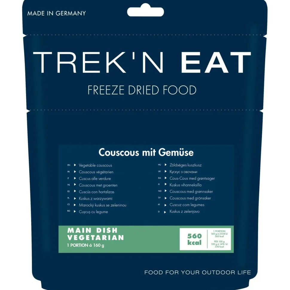 Trek'n Eat - Couscous mit Gemüse - Expeditionsnahrung