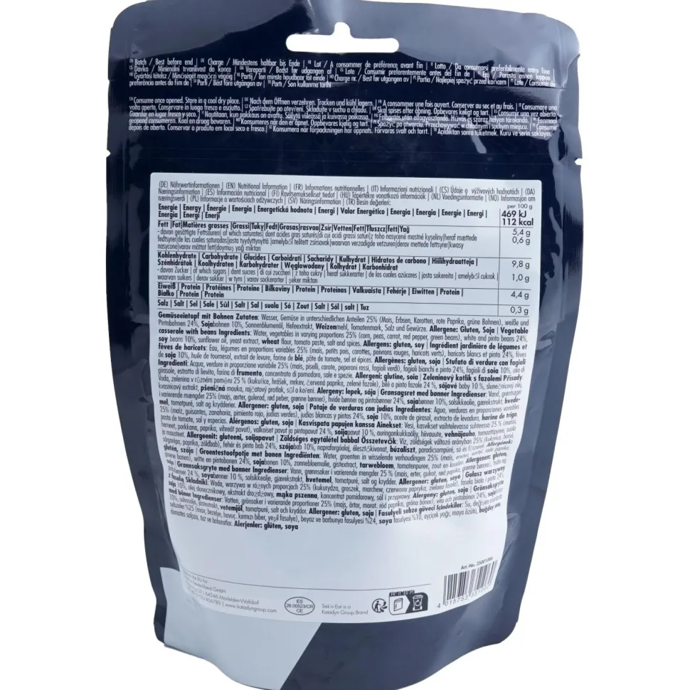 Trek'n Eat - Gemüseeintopf mit Bohnen