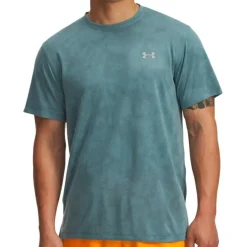 Under Armour - Launch Camo S/S - Laufshirt