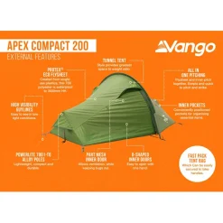 Vango - Apex Compact 200 - 2-Personen Zelt