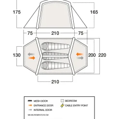 Vango - Classic Air 300 - 3-Personen Zelt