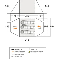 Vango - Classic Instant 300 - 3-Personen Zelt