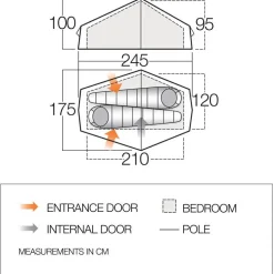 Vango - F10 Helium UL 2 - 2-Personen Zelt