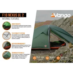 Vango - F10 Nexus UL 2 - 2-Personen Zelt