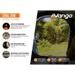 Vango - Soul 200 - 2-Personen Zelt