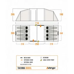 Vango - Tacoma 800XL Package - Gruppenzelt