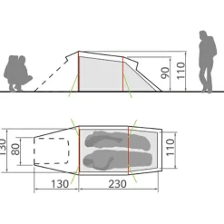 Vaude - Arco 2P - 2-Personen Zelt