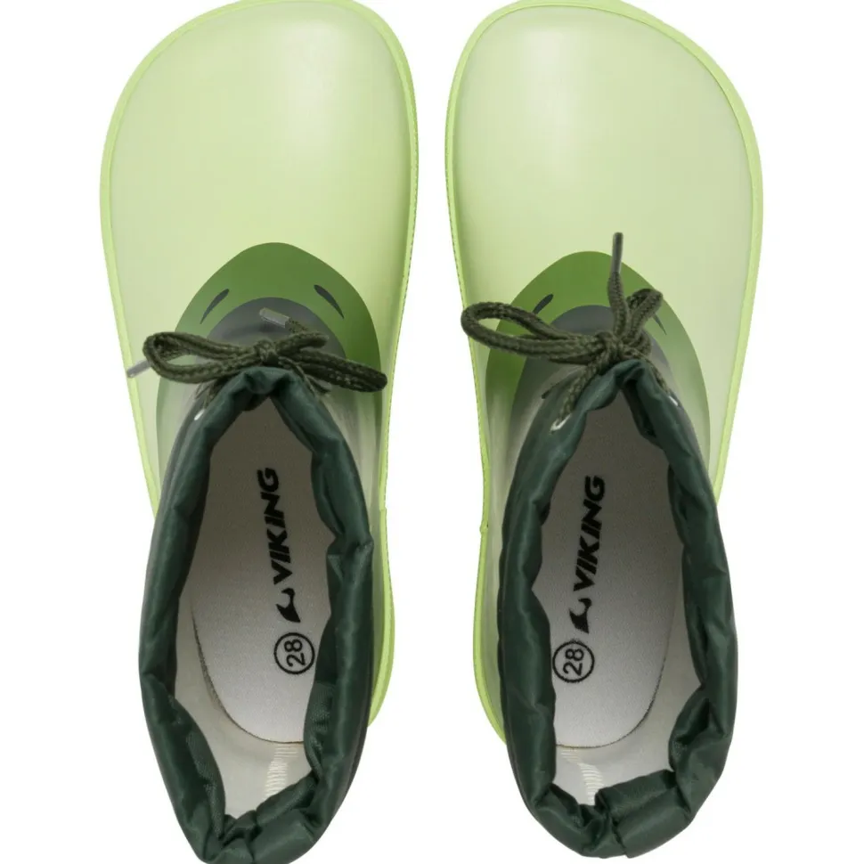 Viking - Kid's Alv Barefoot Paw Print - Gummistiefel