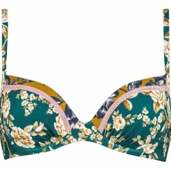 Watercult - Women's Bikini Top Ottomane Flower 2 - Bikini-Top