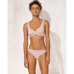 Watercult - Women's Seaside Splash Cross-Over Bikini Top - Bikini-Top