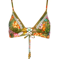 Watercult - Women's Sunset Florals Bikini Top 7033 - Bikini-Top