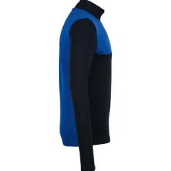 We Norwegians - Tryvann Colblock Zipup - Merinolongsleeve