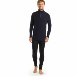 We Norwegians - Tryvann Colblock Zipup - Merinolongsleeve