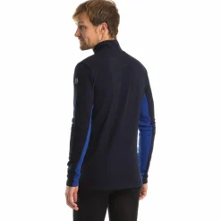 We Norwegians - Tryvann Colblock Zipup - Merinolongsleeve