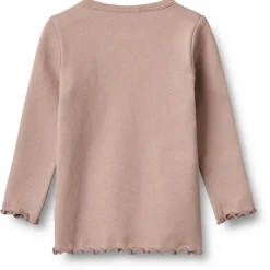 WHEAT - Kid's Rib T-Shirt L/S Ida - Longsleeve