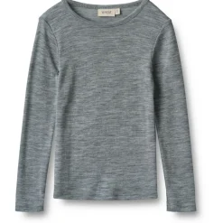 WHEAT - Kid's Wool T-Shirt L/S Alfie - Merinounterwäsche